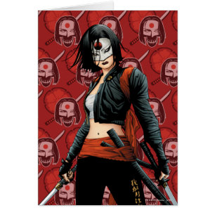 Suicide Squad Katana Comic Book Art