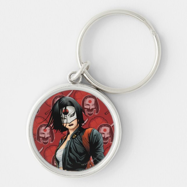 Suicide Squad | Katana Comic Book Art Key Ring (Front)