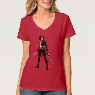 Suicide Squad Katana Comic Book Art T-Shirt