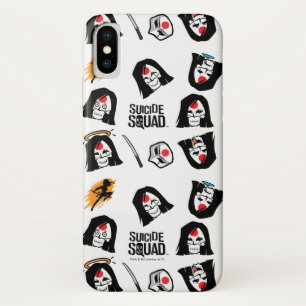 Suicide Squad   Katana Emoji Pattern Case-Mate iPhone Case