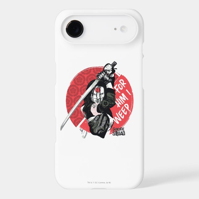 Suicide Squad | Katana "For Him I Weep" Case-Mate iPhone Case (Back)