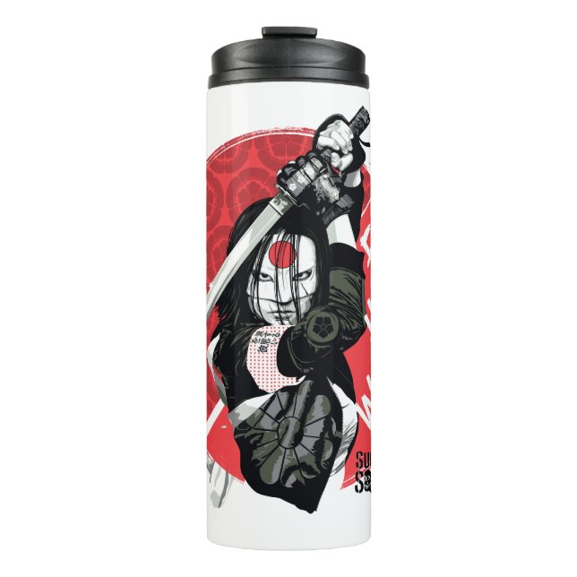 Suicide Squad | Katana "For Him I Weep" Thermal Tumbler (Front)