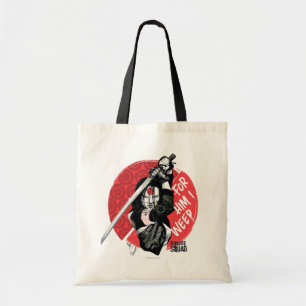 Suicide Squad   Katana "For Him I Weep" Tote Bag