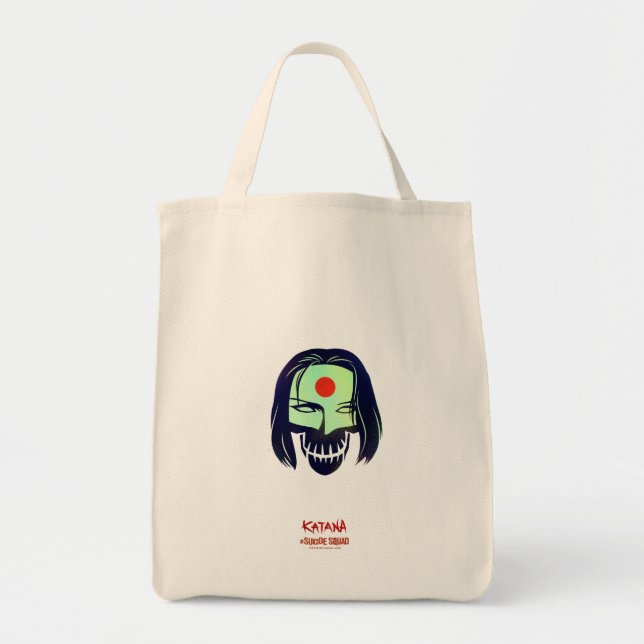 Suicide Squad | Katana Head Icon Tote Bag (Front)