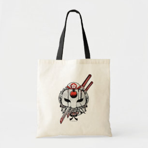 Suicide Squad Katana Mask & Swords Tattoo Art Tote Bag