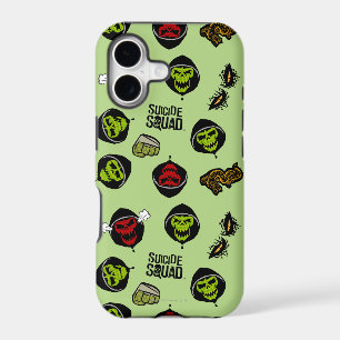 Suicide Squad Killer Croc Emoji Pattern