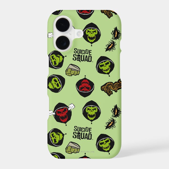 Suicide Squad | Killer Croc Emoji Pattern (Back)