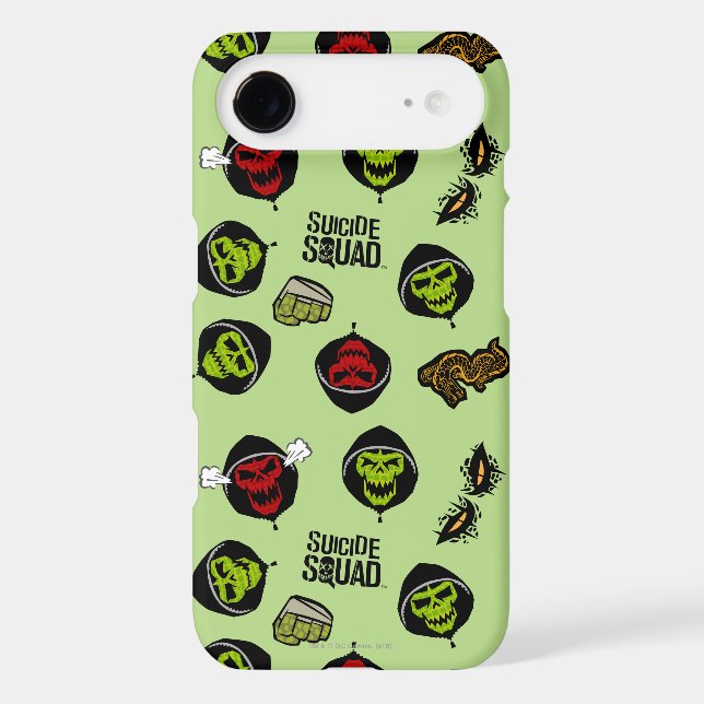 Suicide Squad | Killer Croc Emoji Pattern Case-Mate iPhone Case (Back)