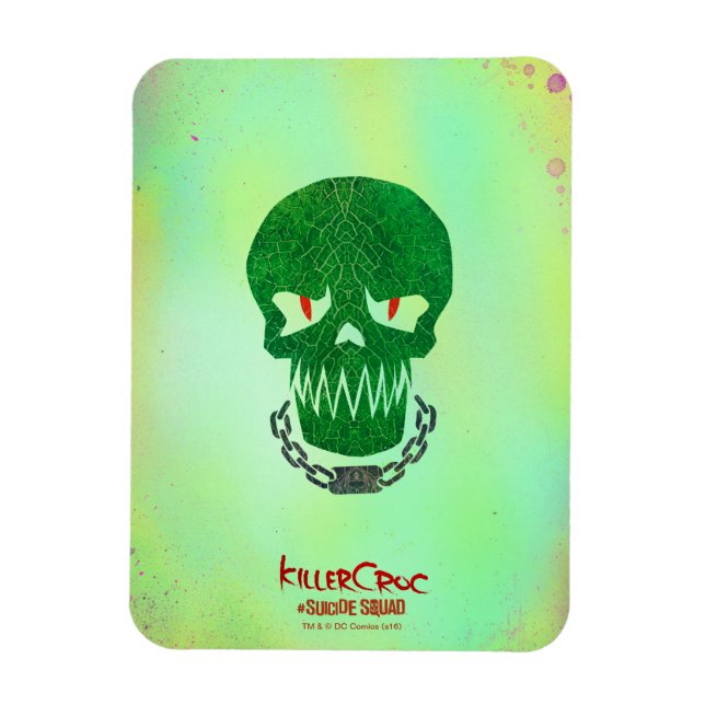 Suicide Squad | Killer Croc Head Icon Magnet (Vertical)