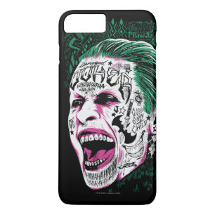 Suicide Squad Laughing Joker Head Sketch Case-Mate iPhone Case