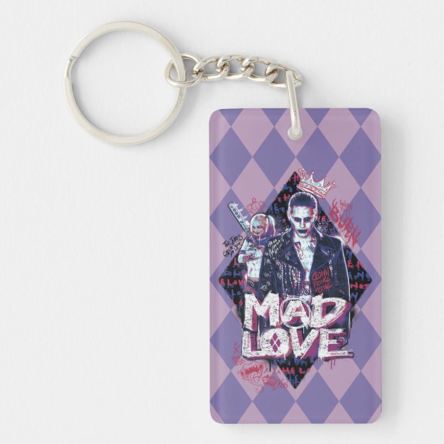 Suicide Squad | Mad Love Key Ring (Front)