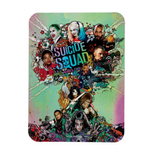 Suicide Squad   Mushroom Cloud Explosion Magnet