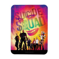 Suicide Squad | Orange Joker & Squad Movie Poster
