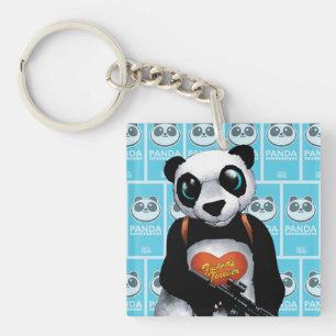 Suicide Squad   Panda Key Ring