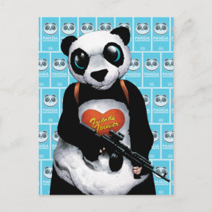 Suicide Squad   Panda Postcard