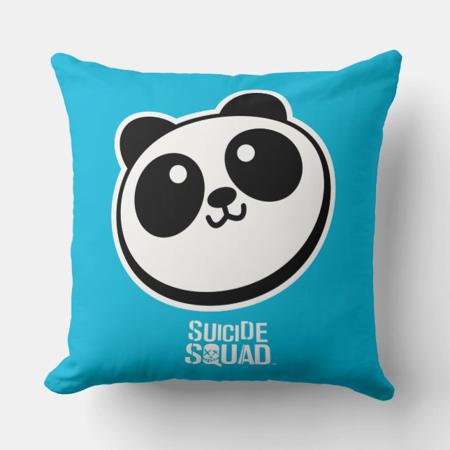 Suicide Squad | Panda Purveyors Logo Cushion (Front)