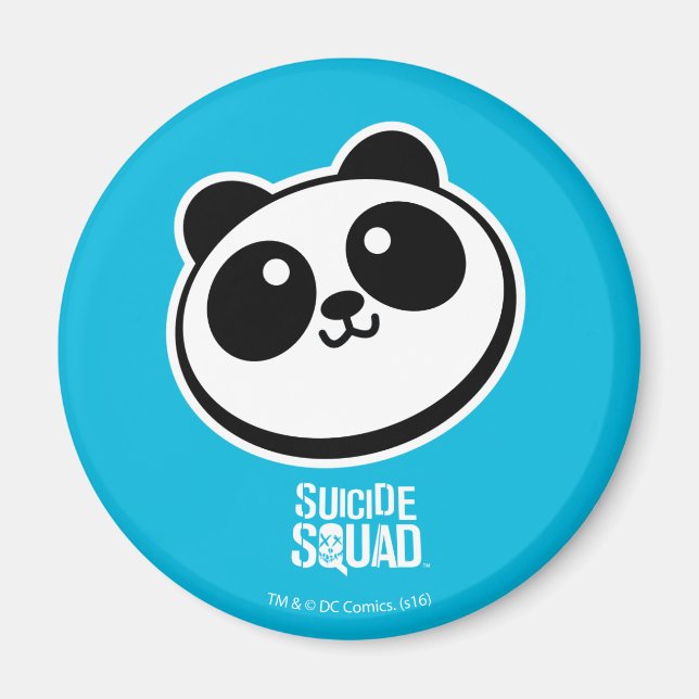 Suicide Squad | Panda Purveyors Logo Magnet (Front)