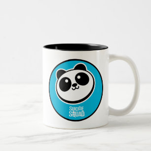 Suicide Squad   Panda Purveyors Logo Two-Tone Coffee Mug