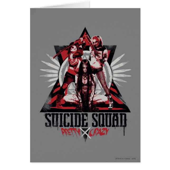 Suicide Squad | Pretty Crazy Squad Girls (Front)