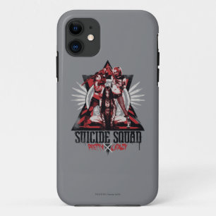 Suicide Squad   Pretty Crazy Squad Girls iPhone 11 Case