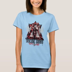 Suicide Squad Pretty Crazy Squad Girls T-Shirt