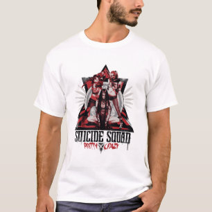 Suicide Squad   Pretty Crazy Squad Girls T-Shirt