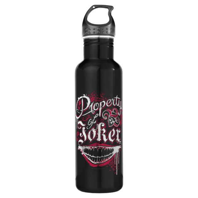 Suicide Squad | Property of Joker 710 Ml Water Bottle (Front)
