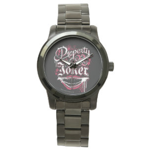 Suicide Squad Property of Joker Watch