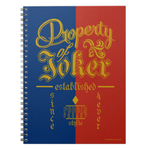 Suicide Squad Puddin Freaky Notebook