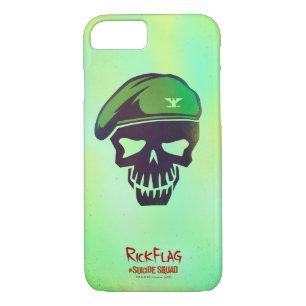 Suicide Squad   Rick Flag Head Icon Case-Mate iPhone Case