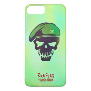 Suicide Squad   Rick Flag Head Icon Case-Mate iPhone Case