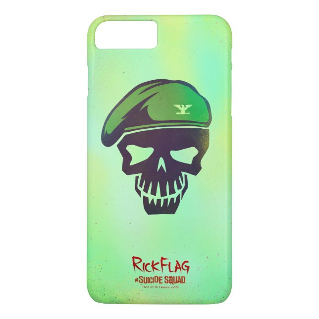 Suicide Squad | Rick Flag Head Icon Case-Mate iPhone Case (Back)