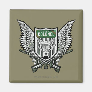 Suicide Squad   Rick Flag Winged Crest Tattoo Art Magnet