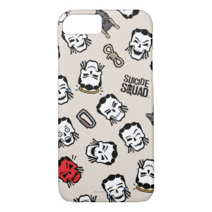 Suicide Squad   Slipknot Emoji Pattern iPhone 8/7 Case