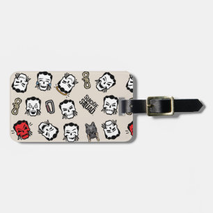 Suicide Squad Slipknot Emoji Pattern Luggage Tag
