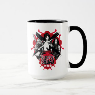 Suicide Squad   Squad Girls "Female Warrior" Mug