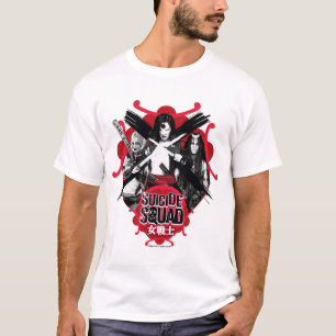 Suicide Squad   Squad Girls "Female Warrior" T-Shirt