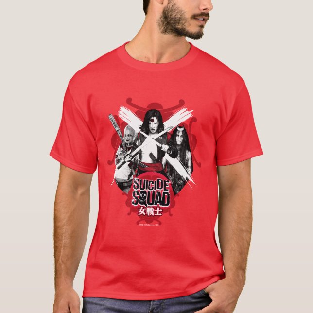 Suicide Squad | Squad Girls "Female Warrior" T-Shirt (Front)