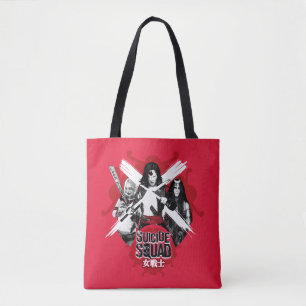 Suicide Squad Squad Girls "Female Warrior" Tote Bag