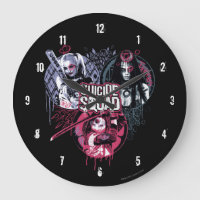 Suicide Squad | Squad Girls Graffiti Badges