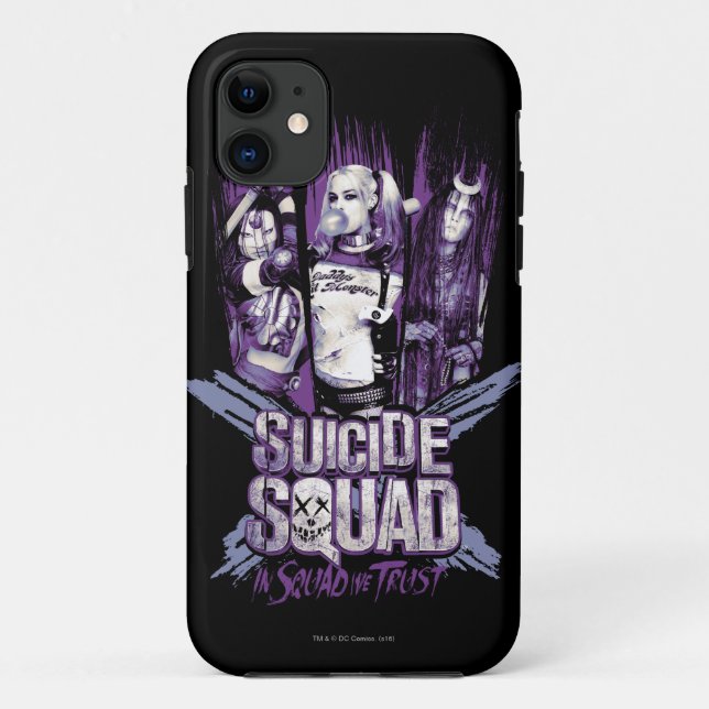 Suicide Squad | Squad Girls "In Squad We Trust" Case-Mate iPhone Case (Back)