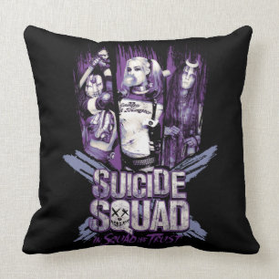 Suicide Squad   Squad Girls "In Squad We Trust" Cushion