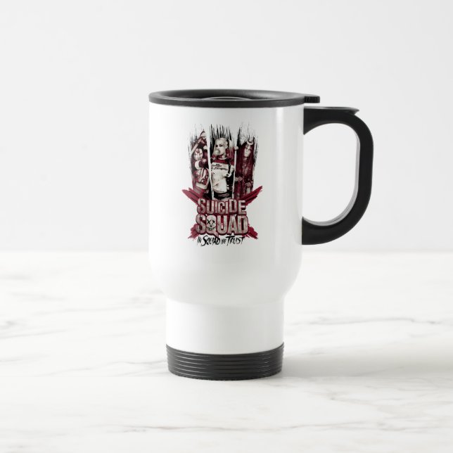Suicide Squad | Squad Girls "In Squad We Trust" Travel Mug (Right)