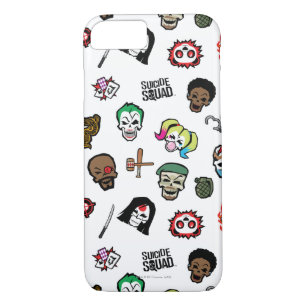 Suicide Squad Suicide Squad Emoji Pattern Case-Mate iPhone Case