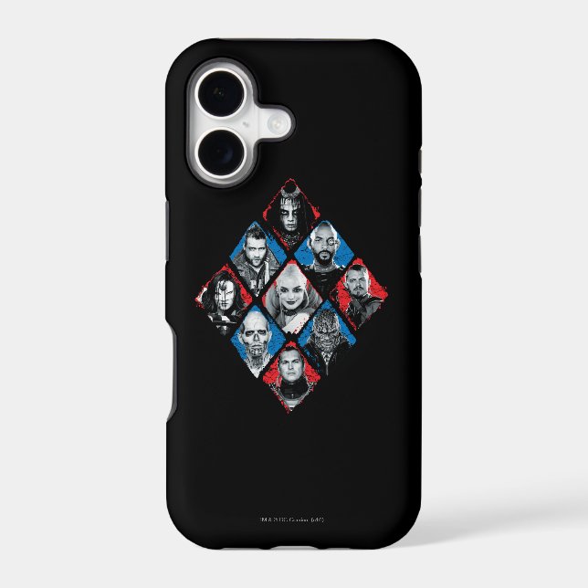 Suicide Squad | Task Force X Chequered Diamond (Back)