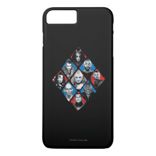 Suicide Squad   Task Force X Chequered Diamond Case-Mate iPhone Case