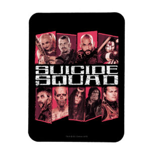 Suicide Squad   Task Force X Group Emblem Magnet