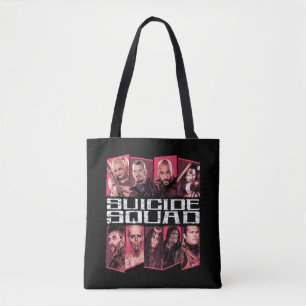 Suicide Squad Task Force X Group Emblem Tote Bag