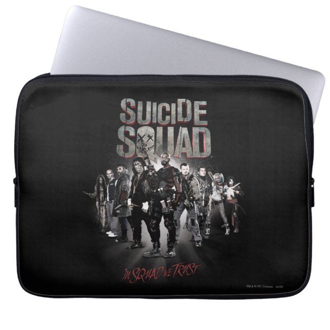 Suicide Squad |Task Force X Lineup Laptop Sleeve (Front)