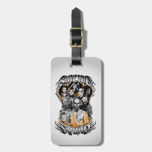 Suicide Squad Task Force X Tribal Tattoo Luggage Tag